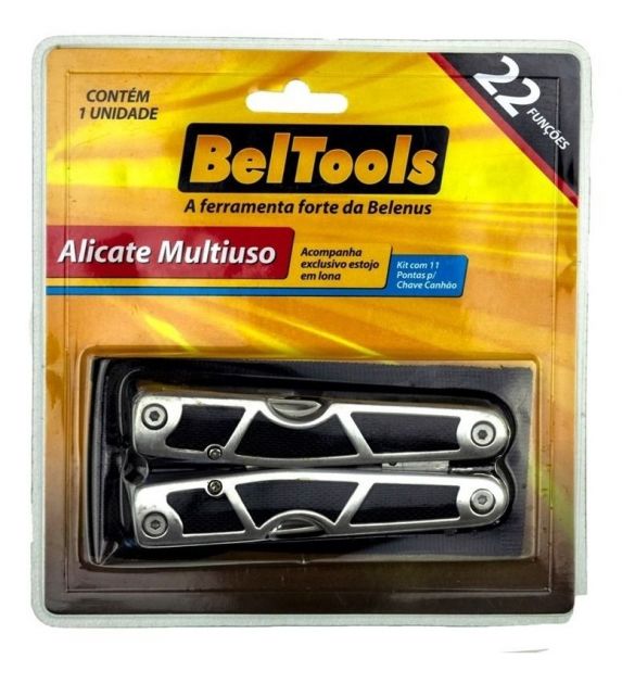 Alicate Multiuso 22Funcões Aço Inox Beltools