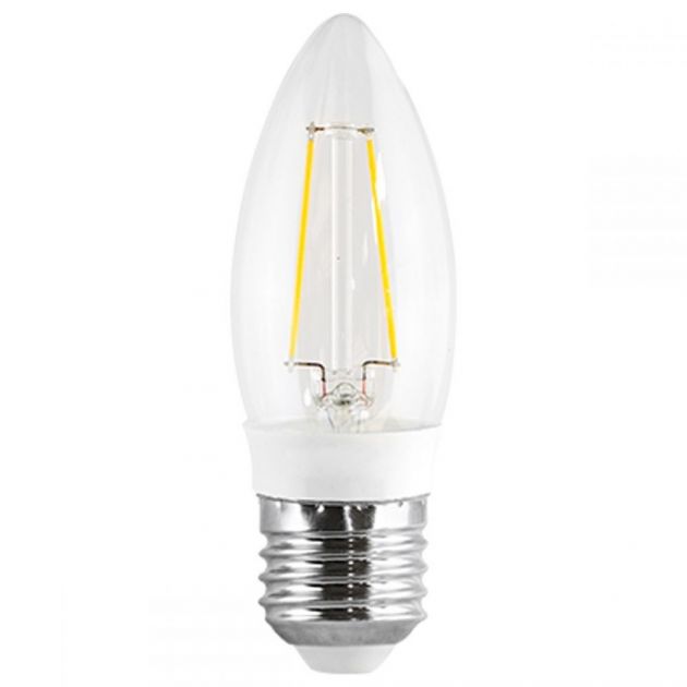 Lampada Led Vela Filamento E-27 2700K Ourolux