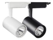 Ledos Spot Trilho Preto 14W Luz Amarela 3000K 