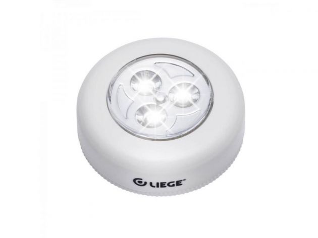 Luminaria De Toque 3Leds Br 3Pilhas Aaa - Liege