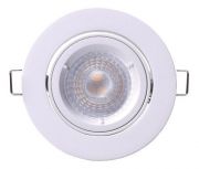 Spot De Embutir Led 4,5W Redondo Luz Amarela 3000K