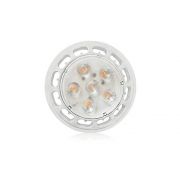 Lâmpada Led Ar111 Luz Amarela 3000K 17W Base Gu10 Ourolux