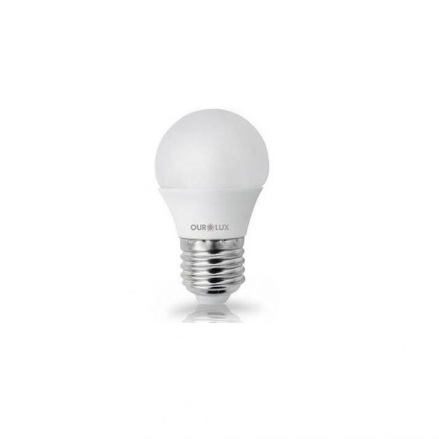 Lâmpada Led Bolinha 4W Bivolt Luz Branca 6500K