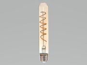 Lâmpada Led Vintage Tubo T185 Espiral 4W Biv 2400K