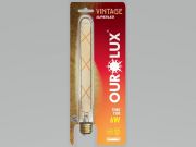 Lâmpada Led Vintage Tubo T300 6W Biv 2400K