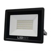 Refletor Led 100W 6500K Preto Led Bee