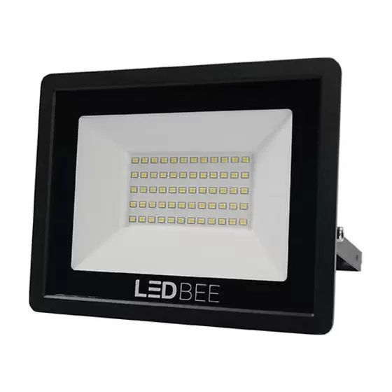 Refletor Led 100W 6500K Preto Led Bee