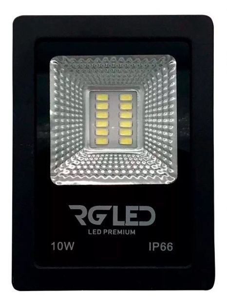 Refletor Led 10W Eco Luz Branca Fria 6500K