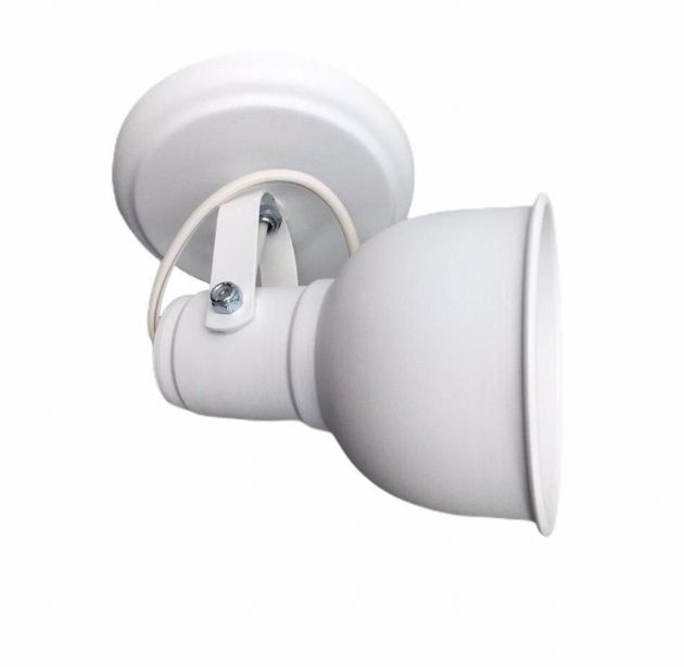 Spot Tubo 1141 Para 1 Lampada Branco Texturizado