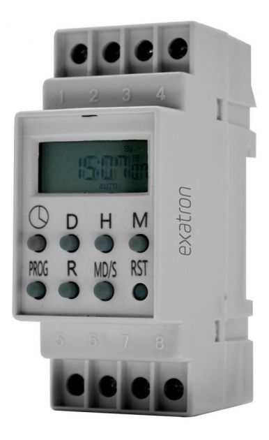 Timer Digital Para Trilho 220V Exatron